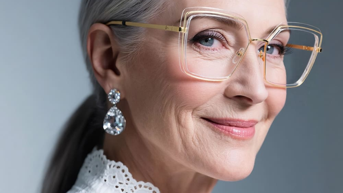 Óculos de grau que favorecem você em todas as idades