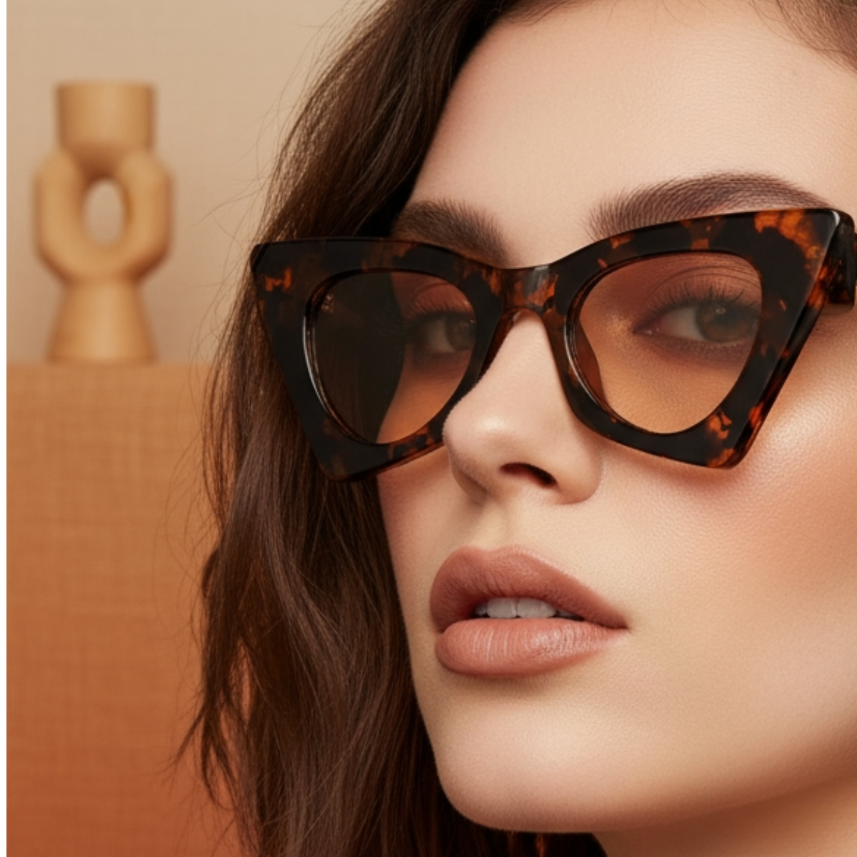 Óculos de sol em acetato - Debra