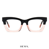 Óculos Feminino Retangular Aura Cinza Hema