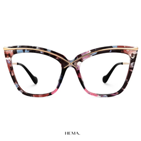 Óculos Janina Floral - HEMA - Borboleta