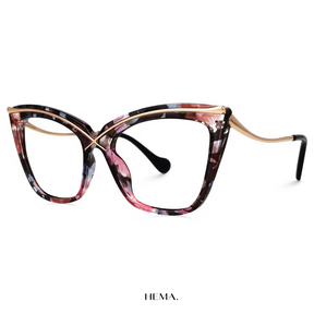 Óculos Janina Floral - HEMA - Borboleta