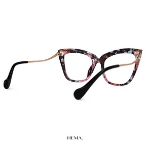 Óculos Janina Floral - HEMA - Borboleta