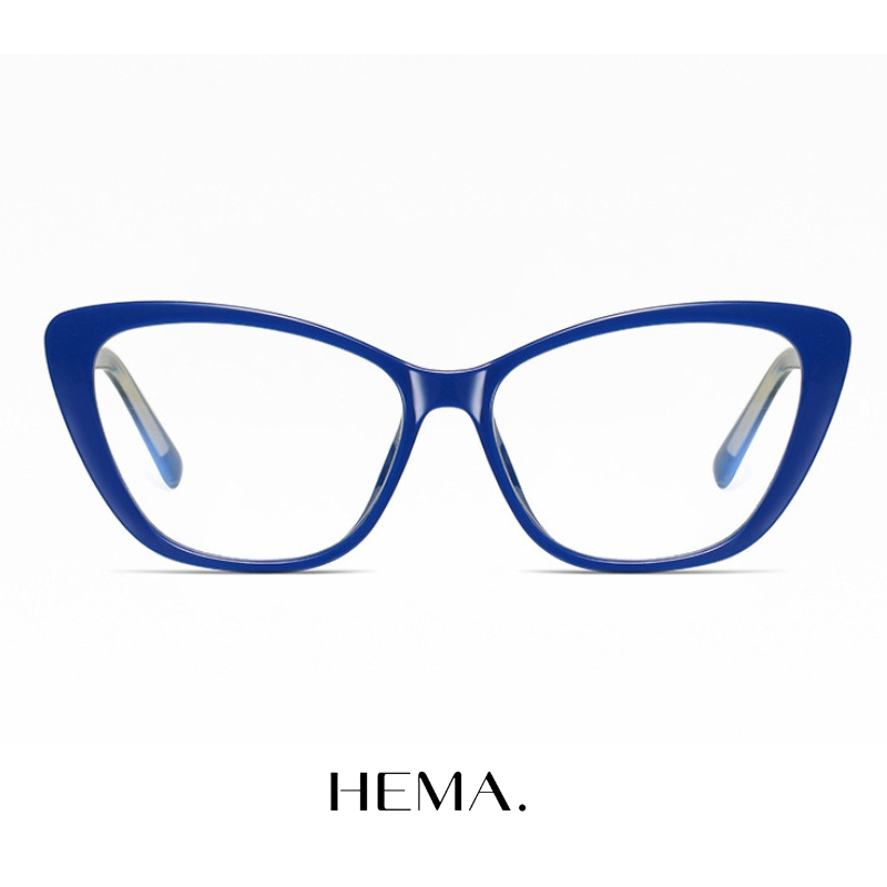 Óculos Maxwell Azul - HEMA - Retangular