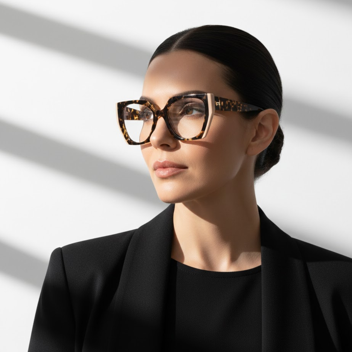 Armação de grau em acetato - Louvre Marrom