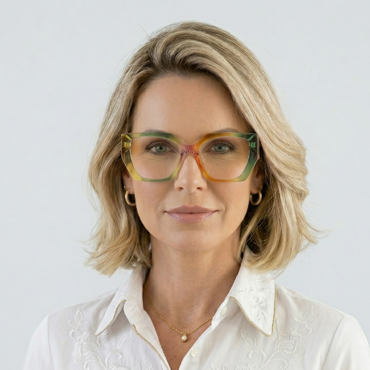 Armação de grau em acetato - Faridah